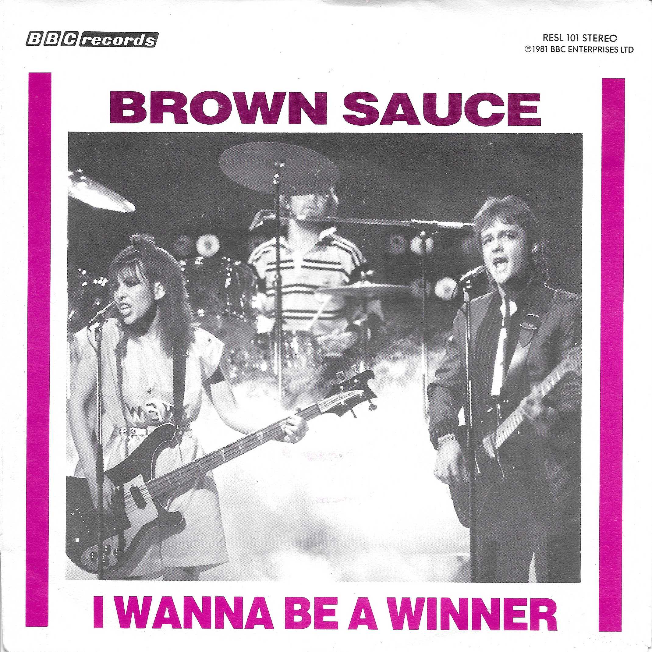Picture of RESL 101-iD I wanna be a winner (Swap shop) (Dutch import) by artist B. A. Robertson from the BBC records and Tapes library